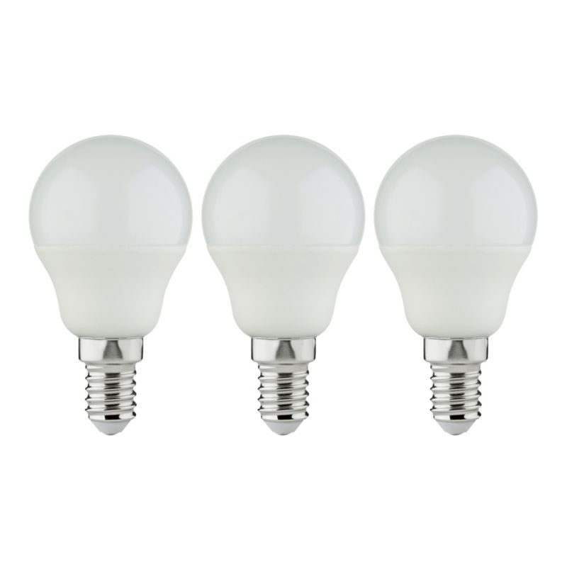 Żarówka LED Diall G45 E14 806 lm 4000 K 3 szt.