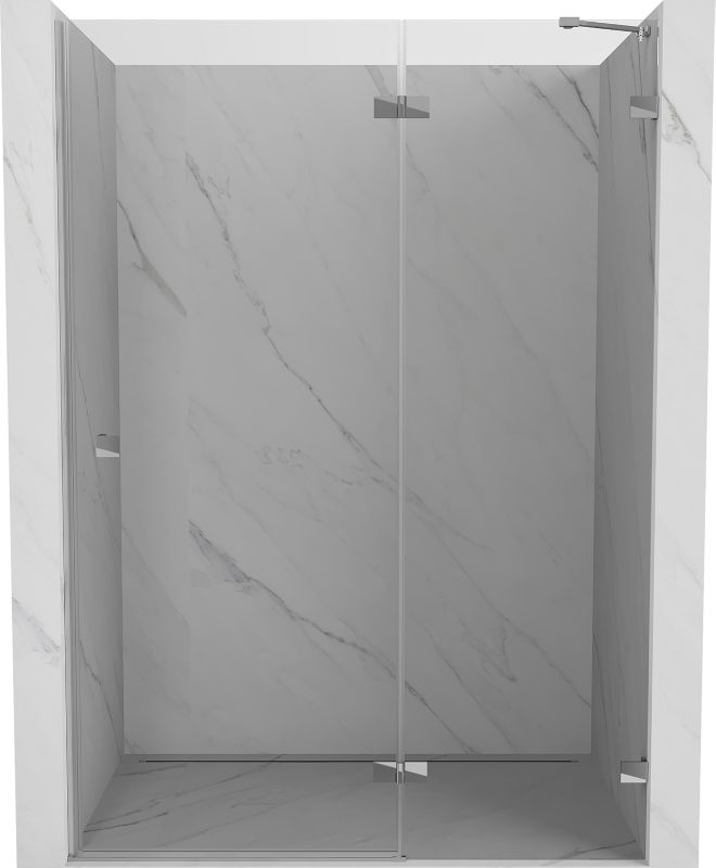 Drzwi prysznicowe uchylne Mexen Lunar transparent 135 cm 1 szt.