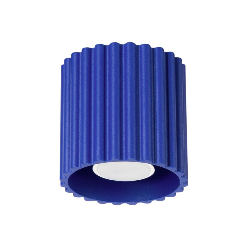 Spot reflektor natynkowy Sollux AURA ultramaryna 1xGU10x10W wym:10x10x10cm IP20 -1 szt.