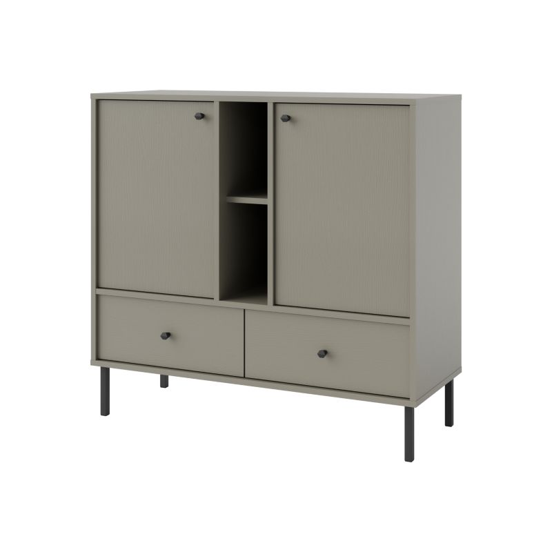 Komoda z szufladami Bonni Sakai 2 2F 2S T825 Eukaliptus 1 szt.