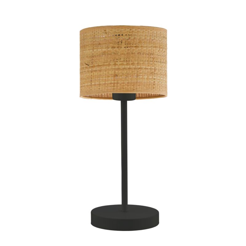 Lampka Nocna Volta Light Factory Blues Abażur Rattan Walec 1xE27 1szt.