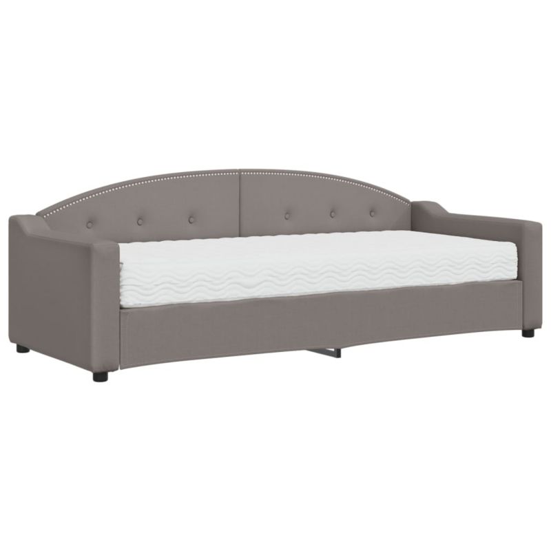 Sofa rozkładana WaszeMeble 80x200 cm Taupe tkanina WM-3197510 1 szt.