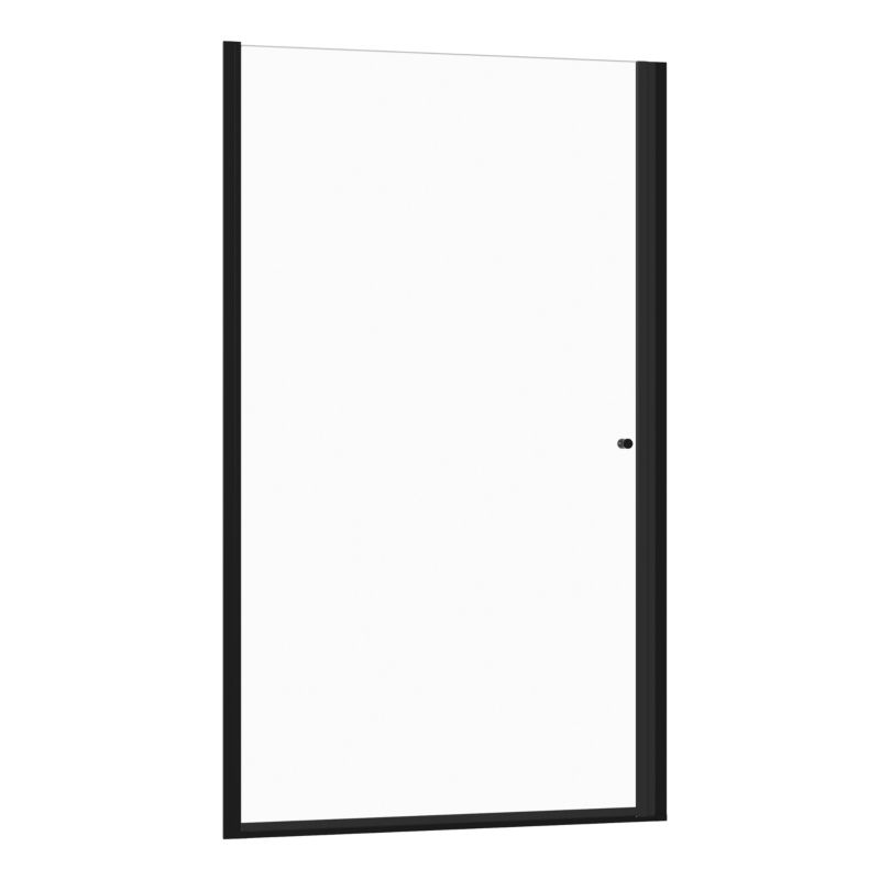 Drzwi prysznicowe uchylne GUNTUR SEVANTE 95 cm czarne 1 szt.