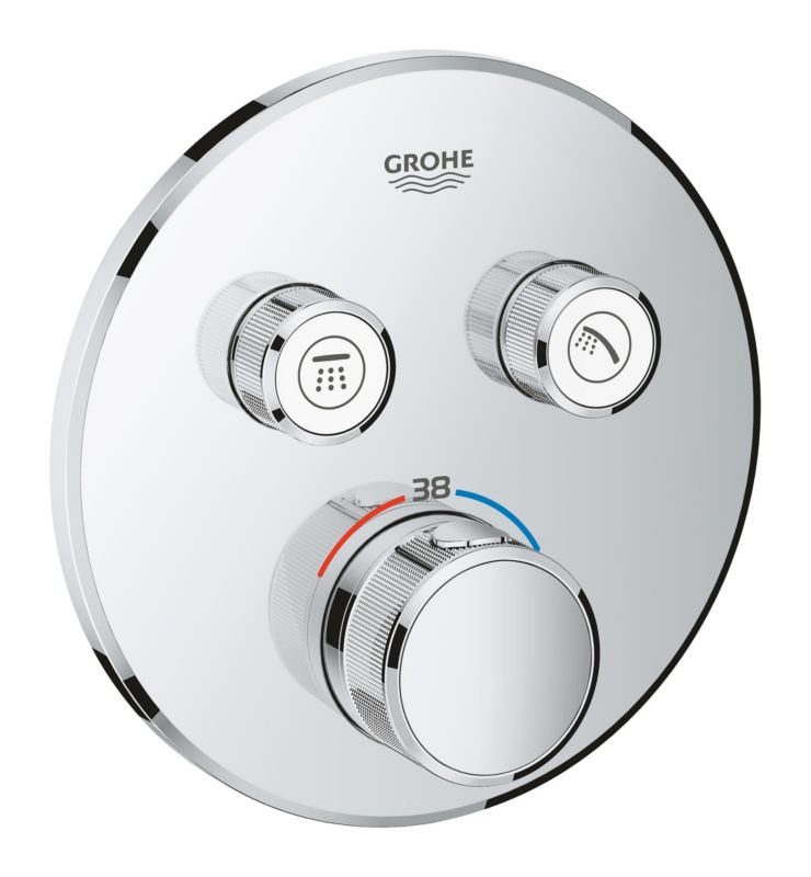 Bateria wannowo-prysznicowa Grohe Grohtherm SmartControl podtynkowa termostatyczna chrom 1 szt.