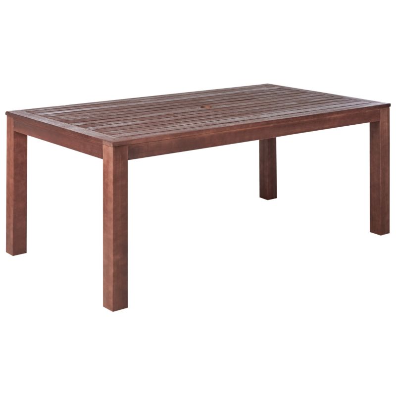 Stół ogrodowy Tuscania 180 cm 100 cm Drewno eukaliptusowe Ciemnobrązowy 1 szt.