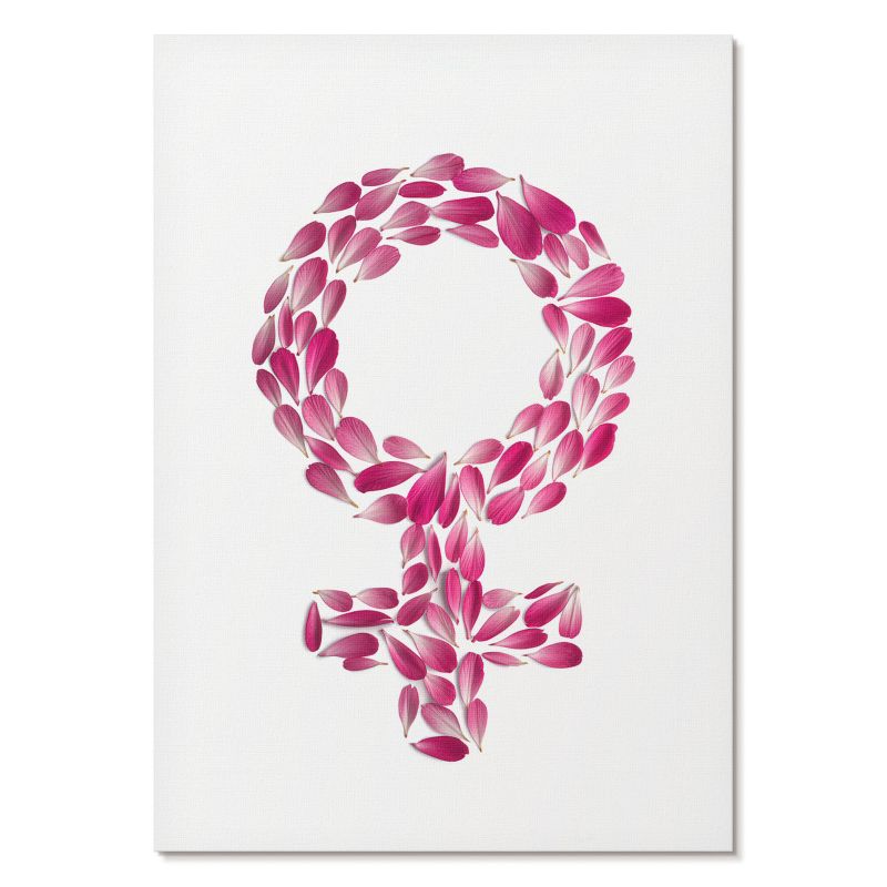 Obraz Plakat Canvas Tulup 42x59,4 cm (A2) Kwiatowa kobiecość Do sypialni, salonu, biura 1 szt.