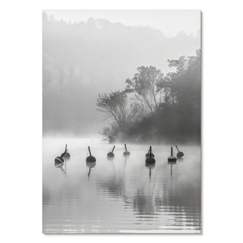 Obraz Plakat Canvas Tulup 29,7x42 cm (A3) Mglisty krajobraz Do sypialni, salonu, biura 1 szt.