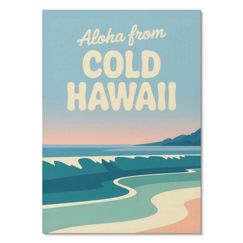 Obraz Plakat Canvas Tulup 29,7x42 cm (A3) Cold Hawaii Do sypialni, salonu, biura 1 szt.