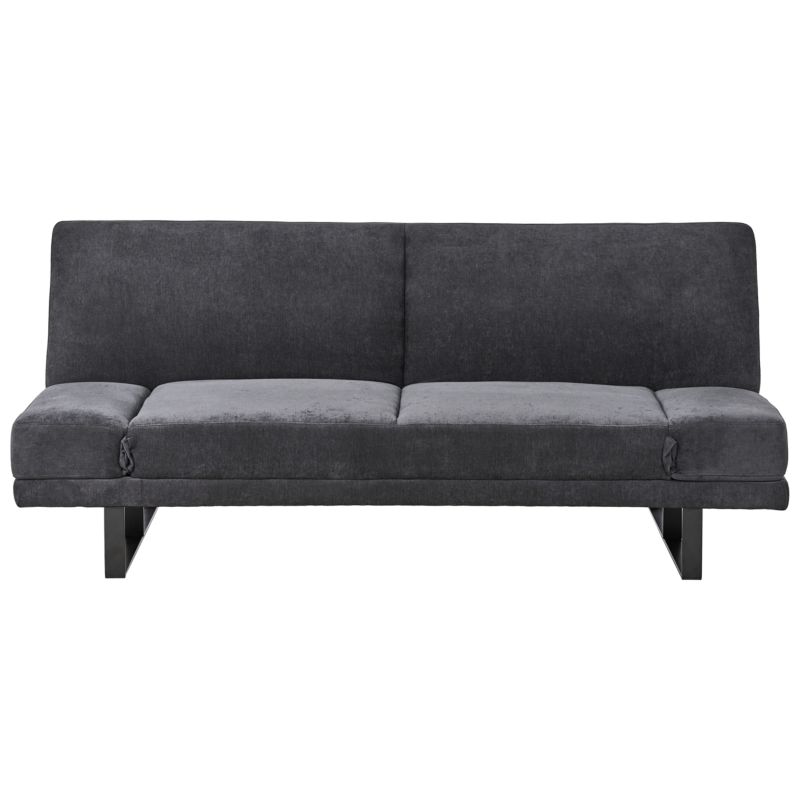 Sofa rozkładana dla 2 osób York Szenil Czarny 1 szt.
