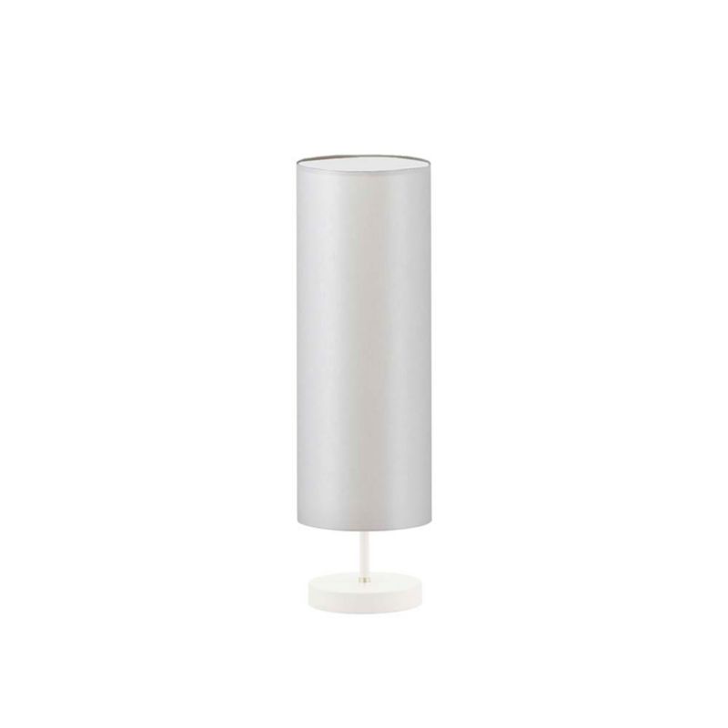 Lampka Nocna Volta Light Factory Bell Abażur Jasny szary 1xE27 1szt.