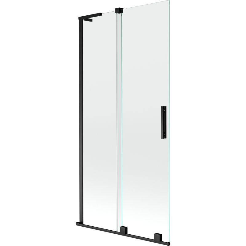 Parawan nawannowy przesuwany Mexen Velar L czarny 90x150 cm 1 szt.