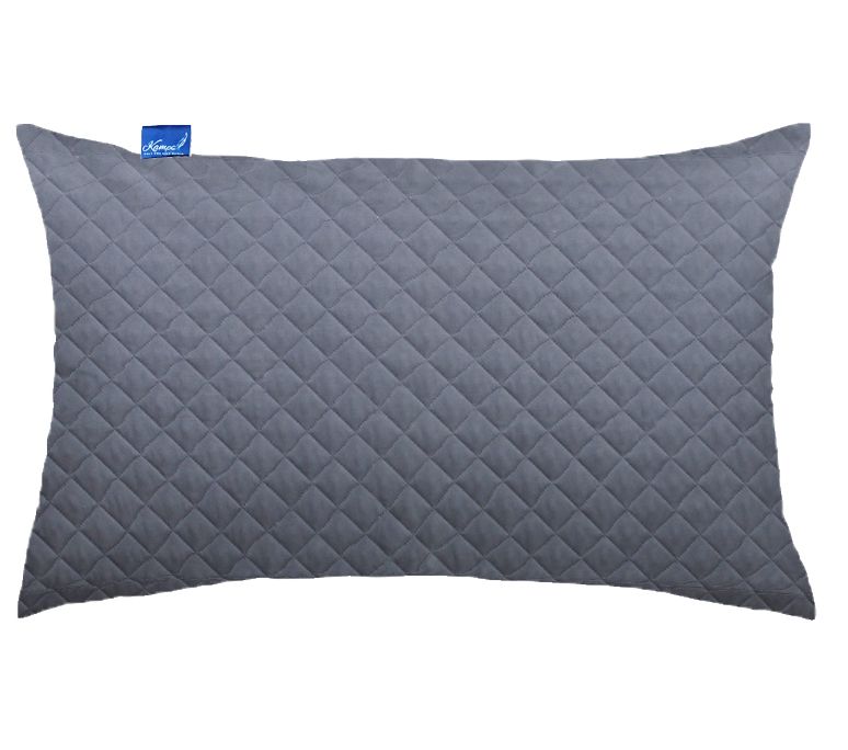 Poduszka KAM-POL mikrofibra pik szara ciemna 400x650 mm 1 szt.