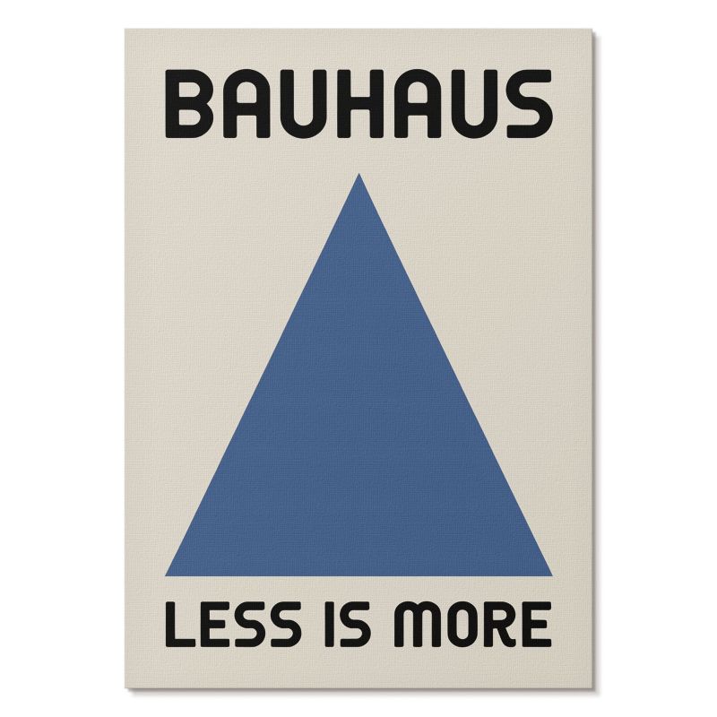 Obraz Plakat Canvas Tulup 29,7x42 cm (A3) Less means more Do biura, salonu, sypialni 1 szt.