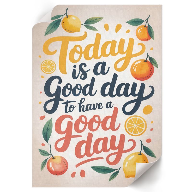 Plakat Do Pokoju Dziecka ArtPrintCave 42x59,5 cm Good day ilustracja Bright Room 1 szt.