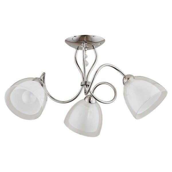 Lampa sufitowa wisząca Alfa Adelina 6332 chromowana nowoczesna 3xE14 x 10W 1 szt.