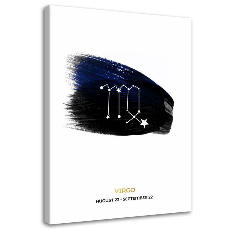 Obraz na płótnie Feeby Znak zodiaku - Panna 40x60cm 1szt