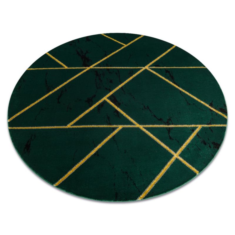 Dywan Emerald RugsX koło 200 cm zieleń AF510 1 szt.