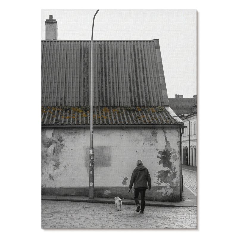 Obraz Plakat Canvas Tulup 42x59,4 cm (A2) Miejski spacer Do przedpokoju, salonu, biura 1 szt.