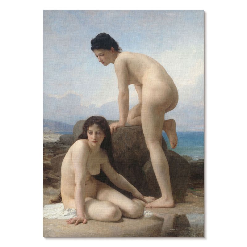 Obraz Plakat Canvas Tulup 42x59,4 cm (A2) Kąpiące się kobiety Do sypialni, salonu, garderoby 1 szt.