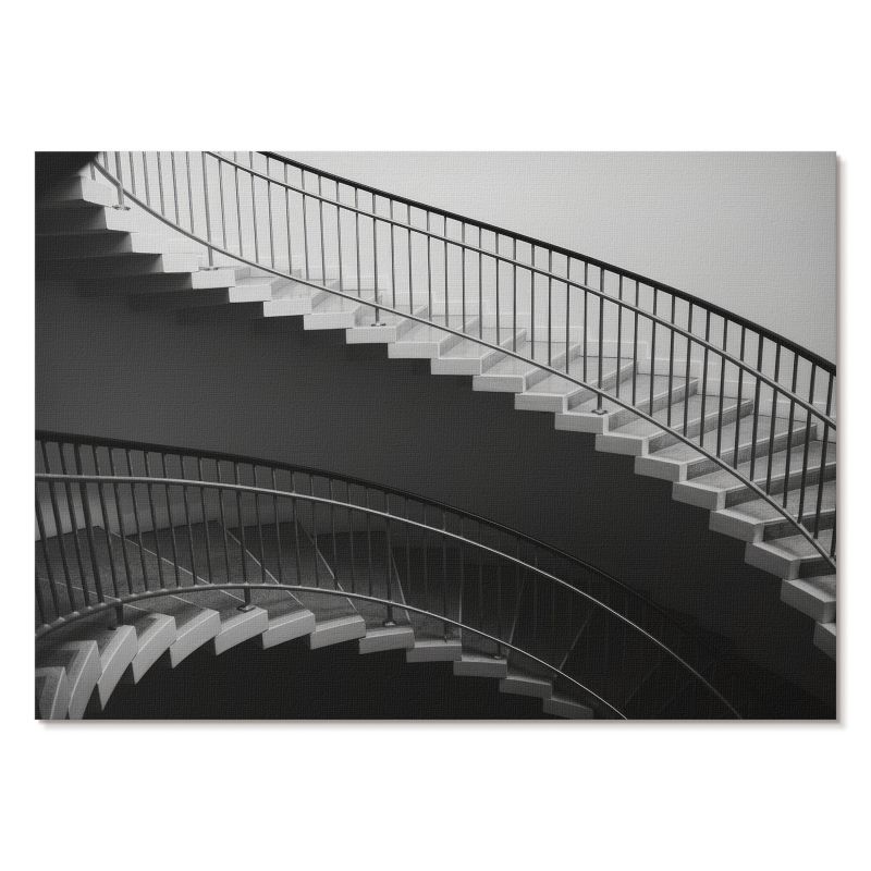 Obraz Plakat Canvas Tulup 42x29,7 cm (A3) Schody spiralne Do biura, salonu, przedpokoju 1 szt.