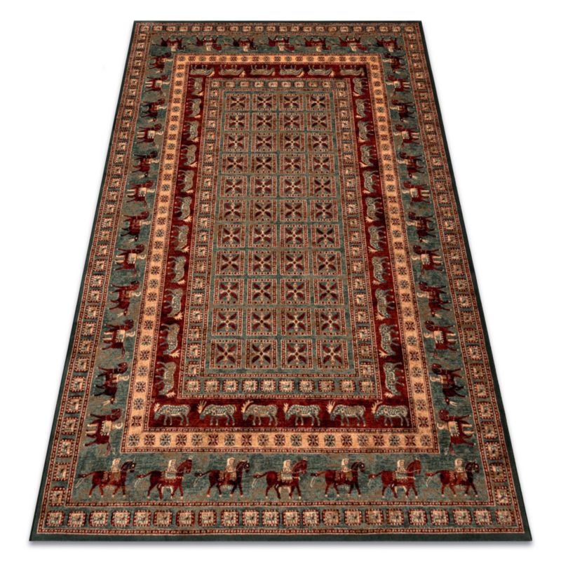Dywan RugsX 67x130 cm zieleń OSTA740 1 szt.