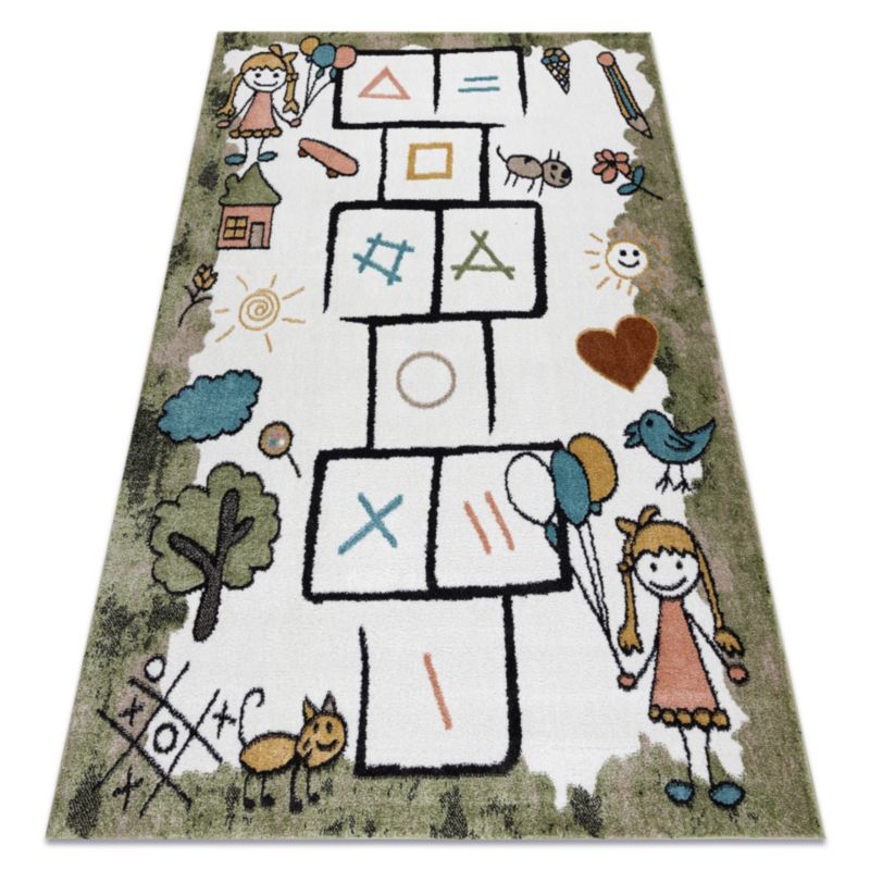 Dywan dla dzieci Fun RugsX 180x270 cm zieleń O232 1 szt.