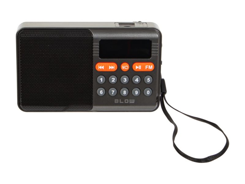Radio budowlane BLOW mini przenośne FM bluetooth SB akumulator głośnik 1 szt.