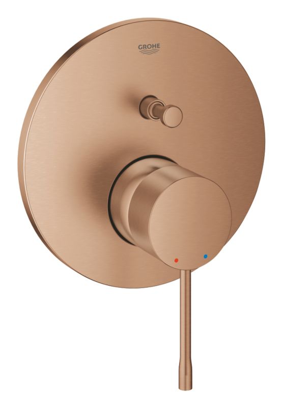 Bateria podtynkowa prysznicowa GROHE Essence 2 wyjścia wody brushed warm sunset 1 szt.