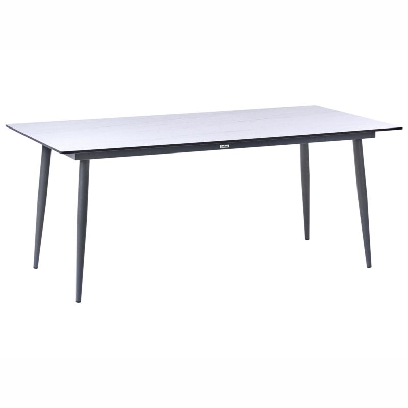 Stół ogrodowy Tolentino 180 cm 90 cm Imitacja kamienia Efekt trawertynu 1 szt.