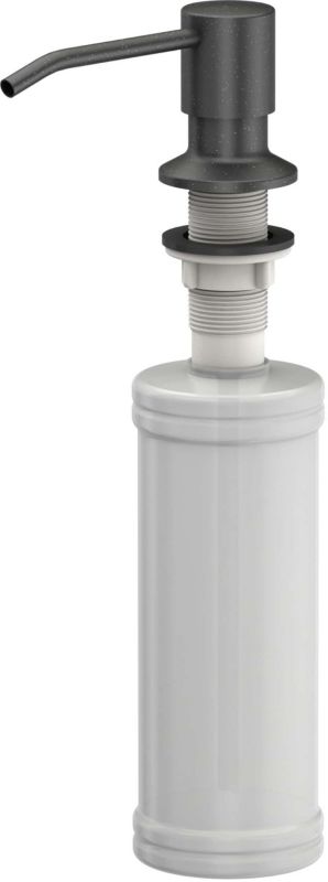 Dozownik do Płynów Quadron Keira 320 ml czarny kropkowany montaż blatowy 1 szt.