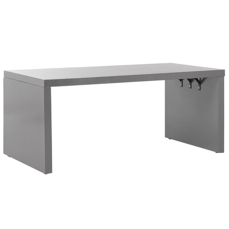 Stół ogrodowy Taranto 180 cm 90 cm Beton Szary 1 szt.