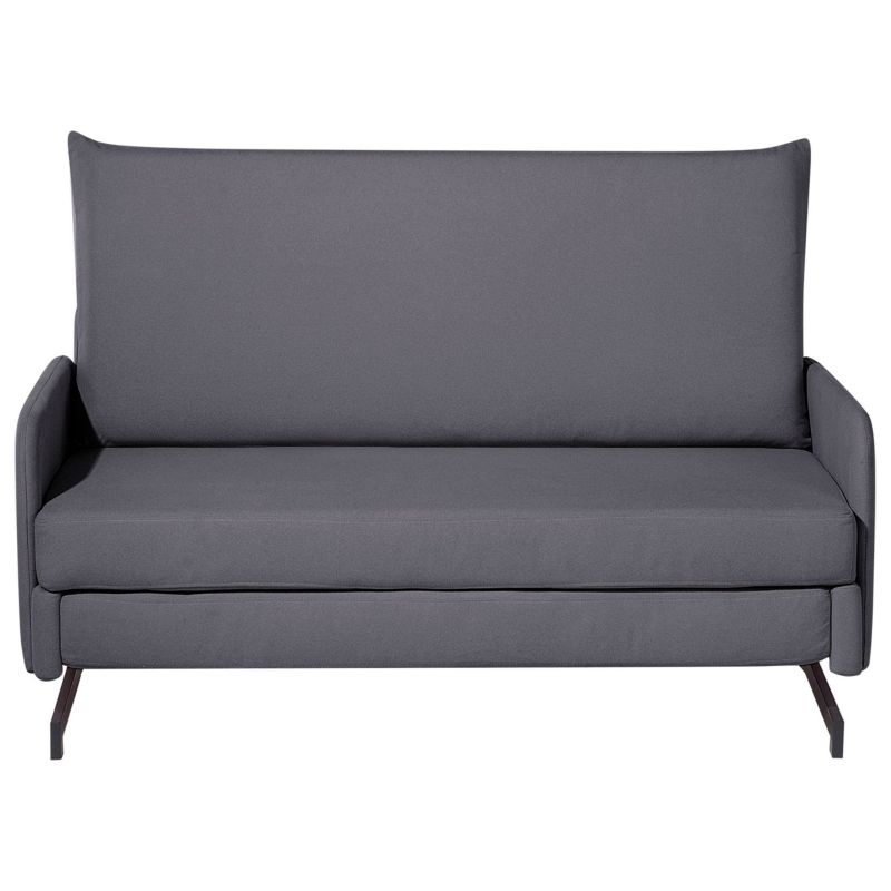 Sofa rozkładana dla 2 osób Belfast Szary 1 szt.