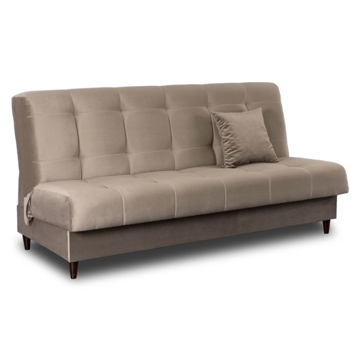 Sofa Lima Mebel Elite Rozkładana z Funkcją Spania i Pojemnikiem Beżowa 1 szt