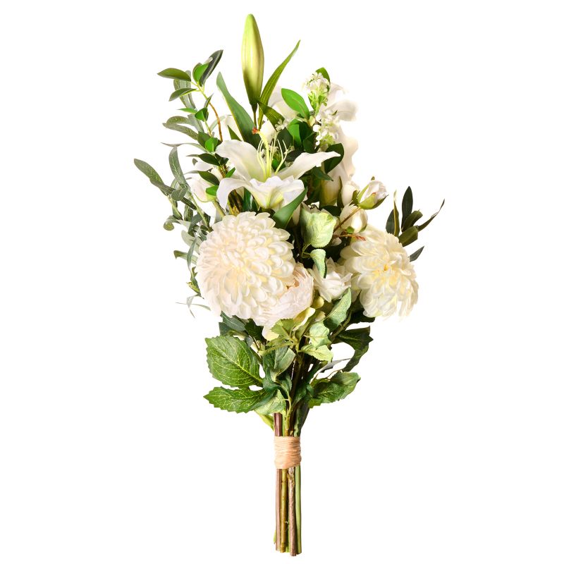 Bukiet sztucznych kwiatów Parreira 67 cm Biały 1 szt.