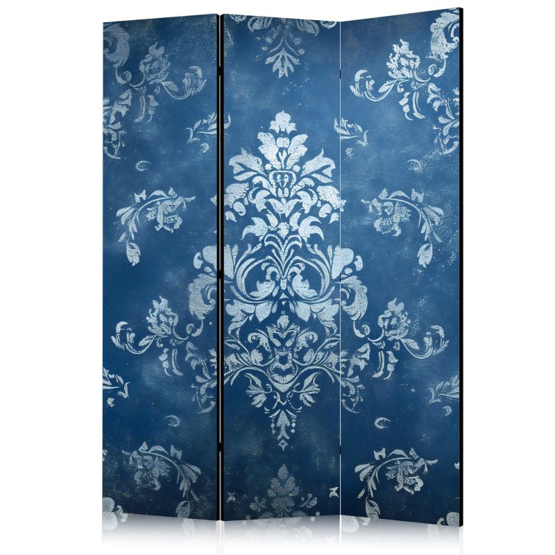 Parawan Muralo Akustyczny Abstrakcja Wzór Ornament w Błękicie 135x172 cm 1 szt.