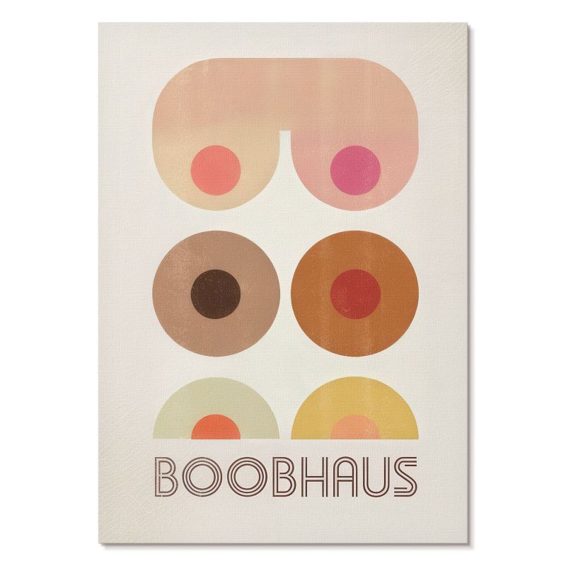 Nowoczesny Plakat na Płótnie Tulup 29,7x42 cm (A3) Boobhaus grafika Do salonu, biura, sypialni 1 szt.