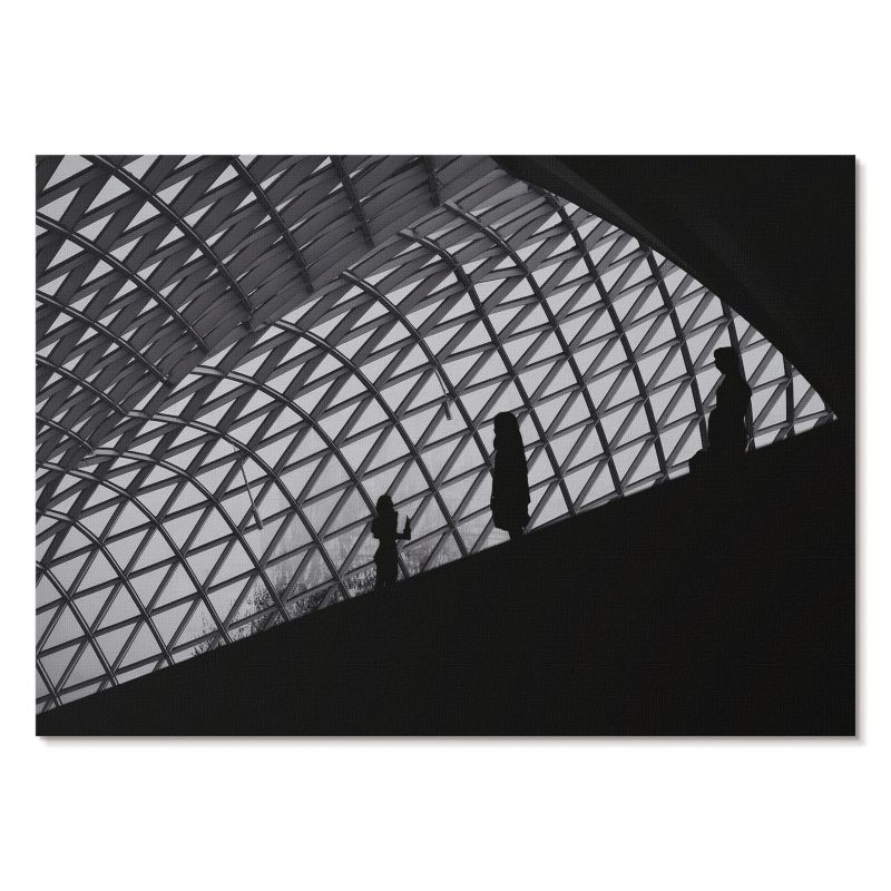 Obraz Plakat Canvas Tulup 42x29,7 cm (A3) Architektoniczna gra Do biura, salonu, przedpokoju 1 szt.