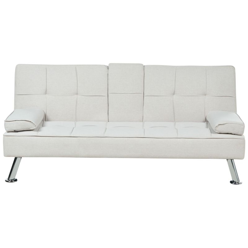 Sofa rozkładana dla 3 osób Roxen Jasnobeżowy 1 szt.