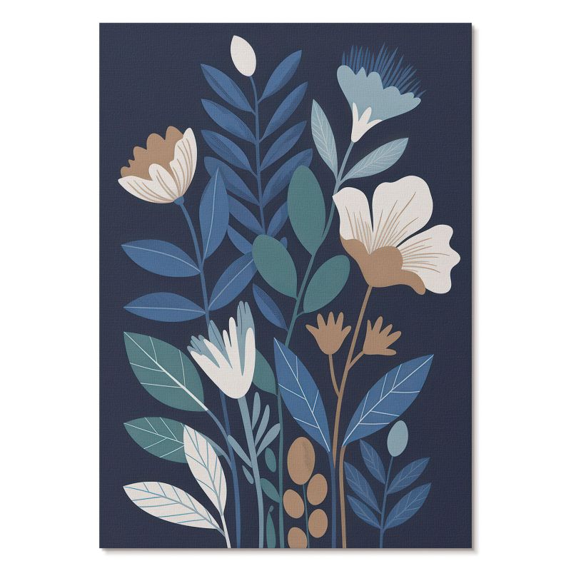 Plakat na Ścianę Tulup 42x59,4 cm (A2) Kwiaty i liście Do sypialni, salonu, biura 1 szt.