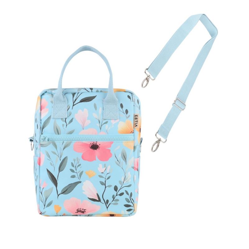 Torba termiczna na lunch ESTIA Sky Garden 7 L z paskiem 27x20x14 cm 1 szt.