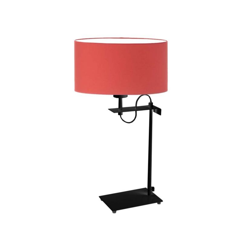 Lampka Nocna Volta Light Factory Point Ceglany Abażur 1xE27 1szt.