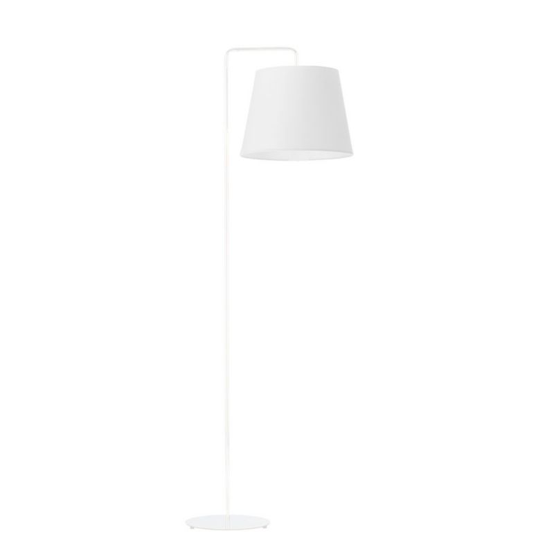 Lampa stojąca Volta Light Factory podłogowa z abażurem biały/biały stożek VOS 1szt.