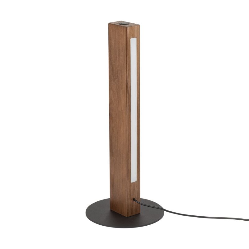 Lampka TK-Lighting Teo Led Nocna dotykowy włącznik drewno - 1 szt.