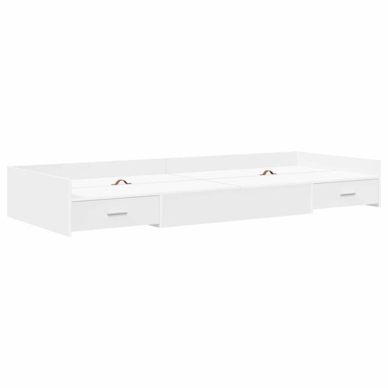 Rama łóżka WaszeMeble 90x200 cm Biały drewno WM-3335229 1 szt.