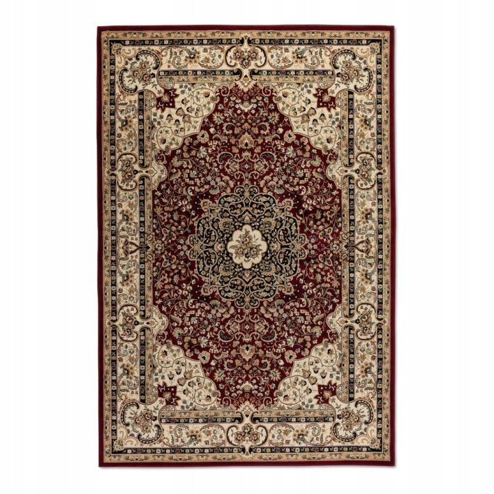 Dywan Nouristan Herat 200x280 cm, klasyczny bordowy z polipropylenu, do salonu, 1 szt.
