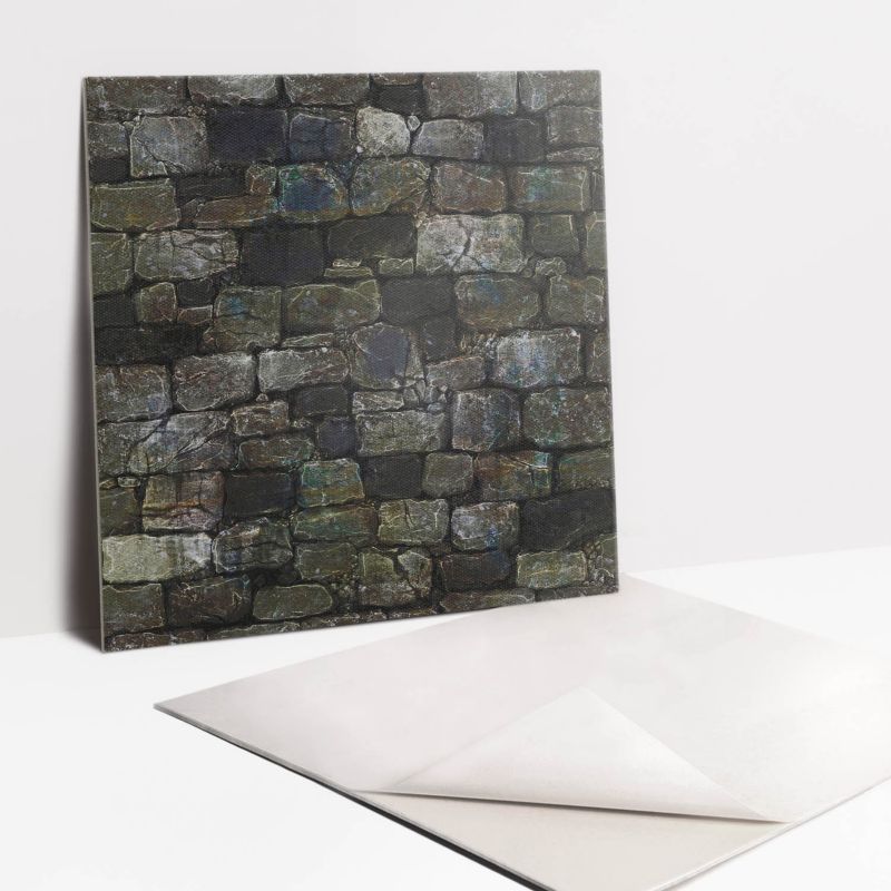 Kafelki samoprzylepne Tulup 30x30 cm Kamienny mur 9 szt. II