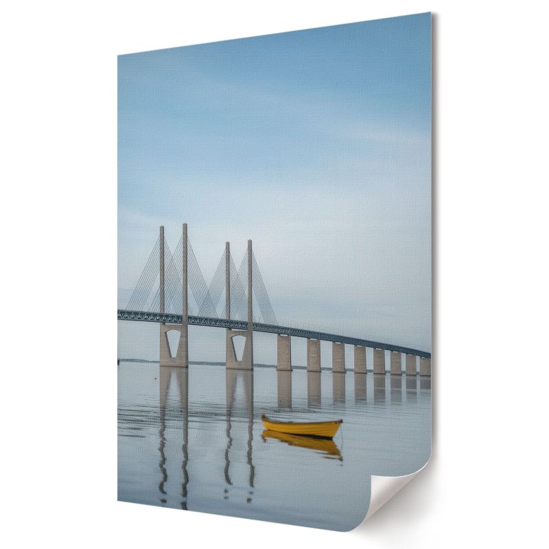 Plakat na ścianę Wallfluent Format A2 Most i woda Artysta Kalio 1 szt.