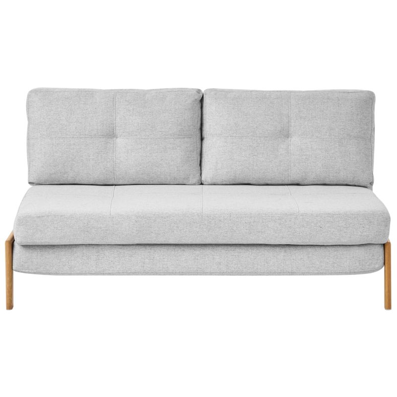 Sofa rozkładana dla 2 osób Edland Jasnoszary 1 szt.