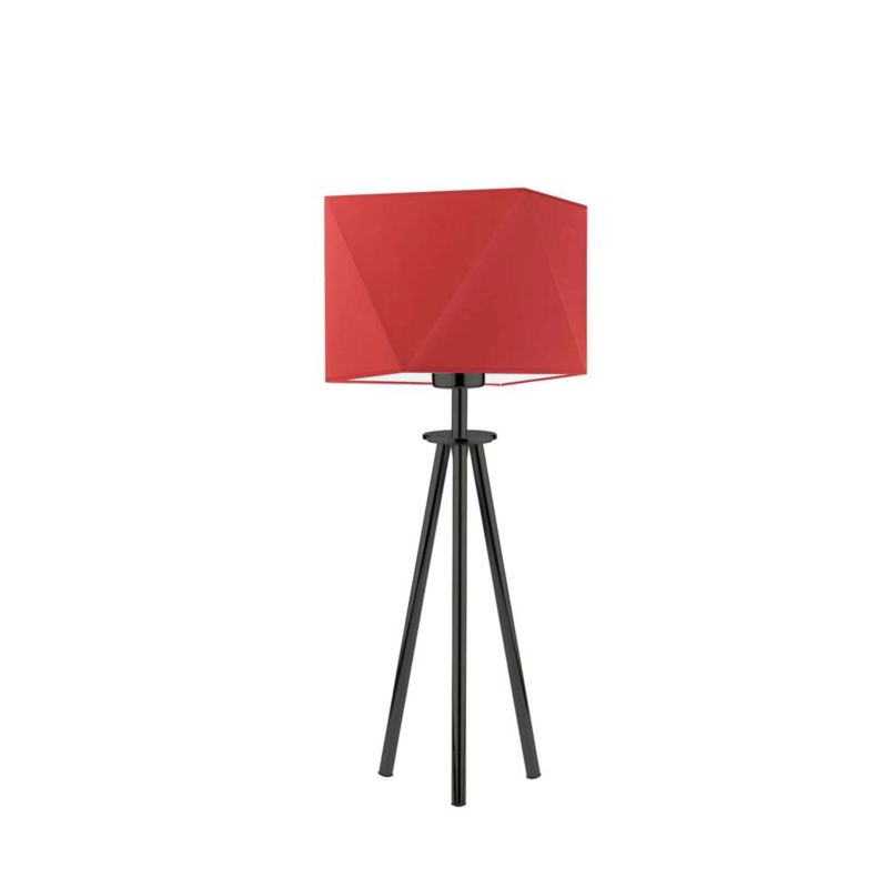 Lampka Nocna Volta Light Factory Deco Abażur Ceglany Diament 1xE27 1szt.