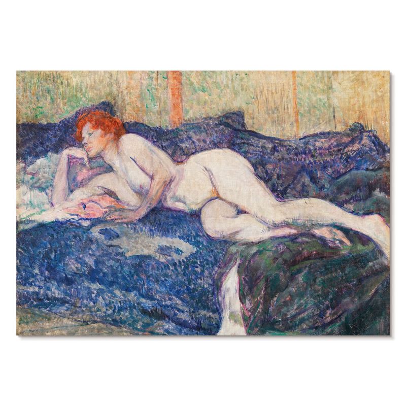 Obraz Plakat Canvas Tulup 42x29,7 cm (A3) Naga kobieta Do sypialni, salonu, garderoby 1 szt.